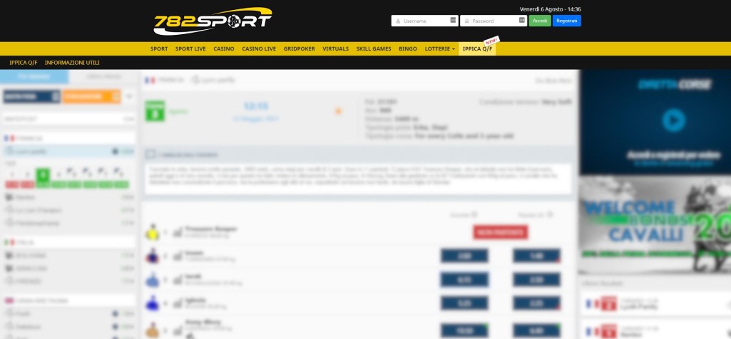 782sport Ippica Online