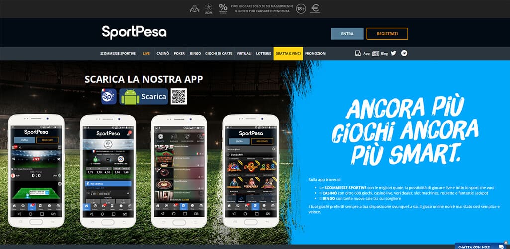 SportPesa Android app